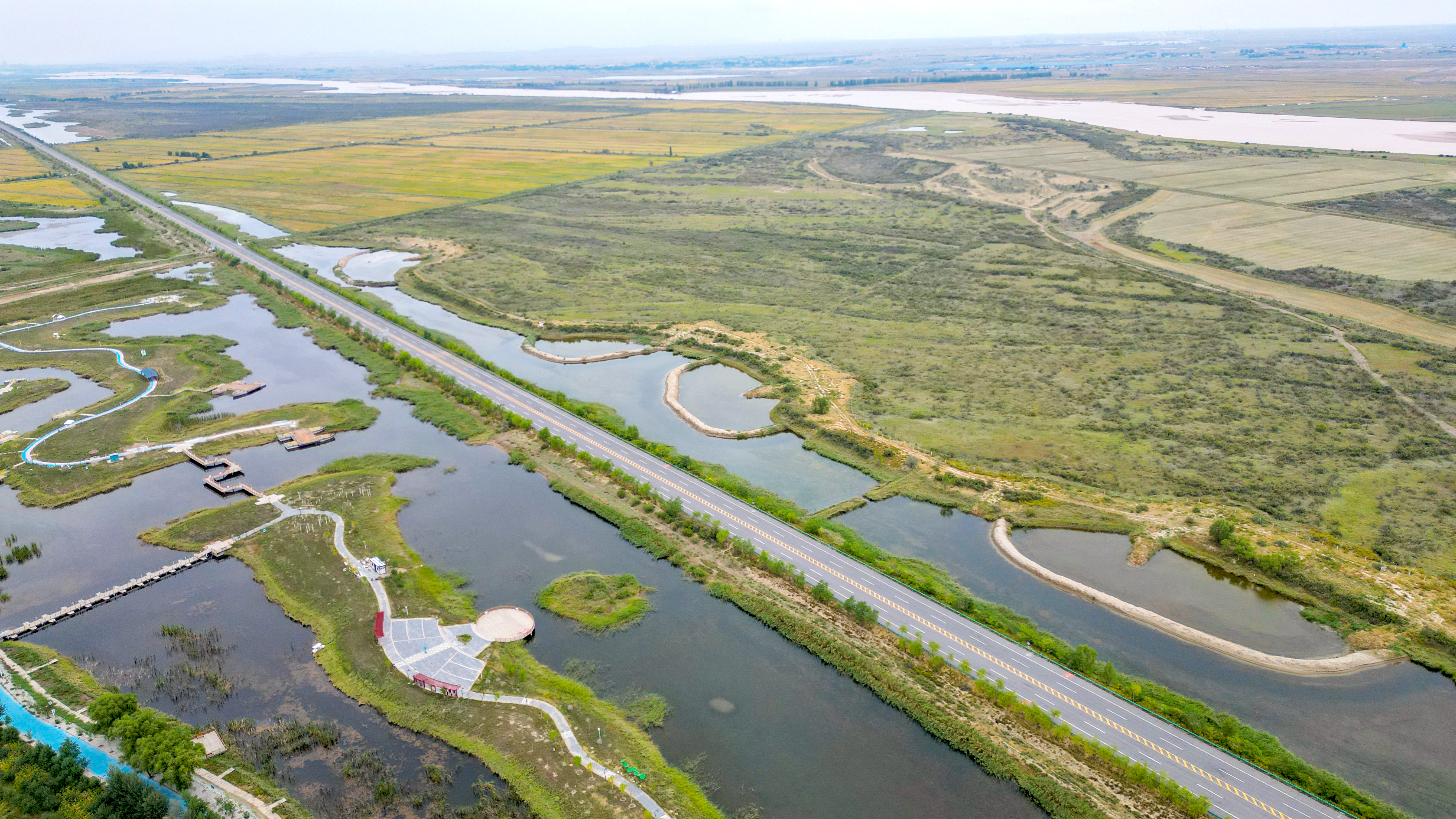 银河湾秋色美如画