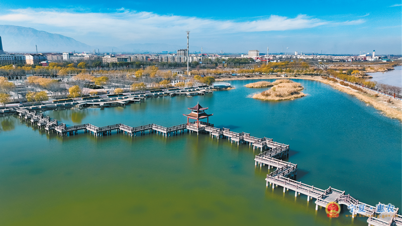 惠农区石嘴子公园初冬胜景